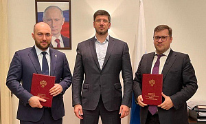 Алексей Никитин и Хусейн Плиев награждены Минстроем России за высокие производственные достижения и плодотворный труд
