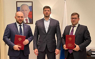 Алексей Никитин и Хусейн Плиев награждены Минстроем России за высокие производственные достижения и плодотворный труд