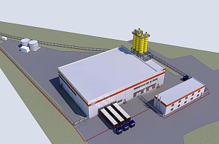 Завод по производству отделочных строительных смесей LAB Industries